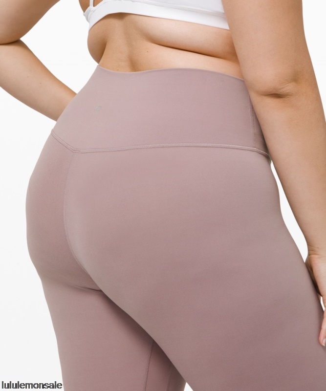 Lululemon Damen DELULU021 | Ausrichten Hochhaushose 25 Violett Eisenkraut